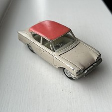 CORGI 234 FORD CONSUL CLASSIC WHITE WITH PINK ROOF & OPENING BONNET VINTAGE 60s