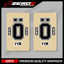 OHLINS UPPER FORK DECALS 85CC