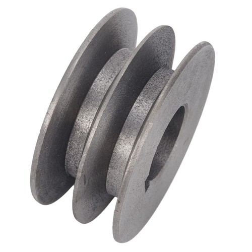Belt pulley double groove - v-belt,