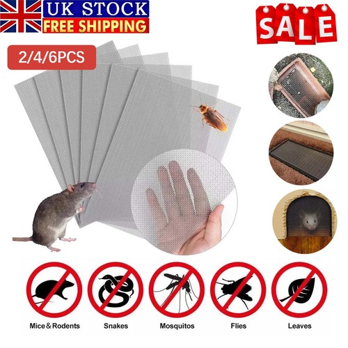 6pc rodent proof stainless - rodent,