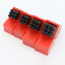 9/26 PCS Alphabet Number Letters Punch Kit Metal Stamp Set for Imprinting Marks