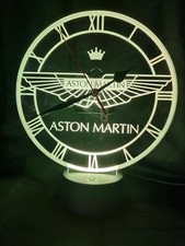 Aston Martin LED neon Clock