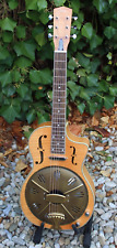 Resonator Guitar Johnson JR-896CE-MA + Pickup Single Cone / Maple Body New