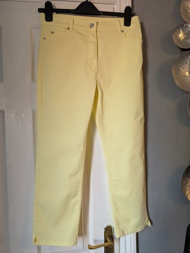 Olsen mona slim crops yellow - olsen,