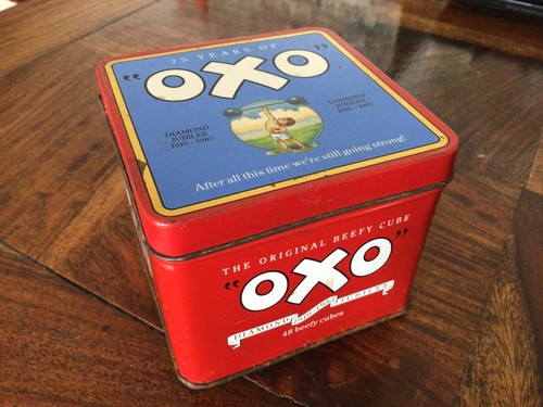 Oxo collectable tin years - collectable, 75