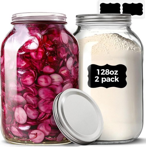 Pack gallon glass jar - 1,