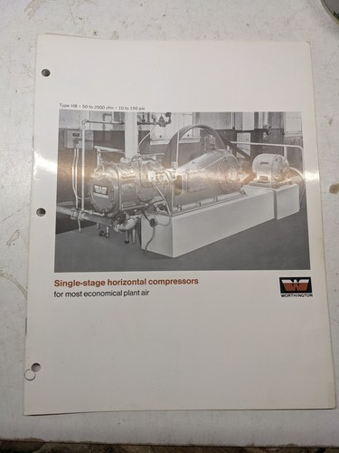 Worthington single stage air - worthington,