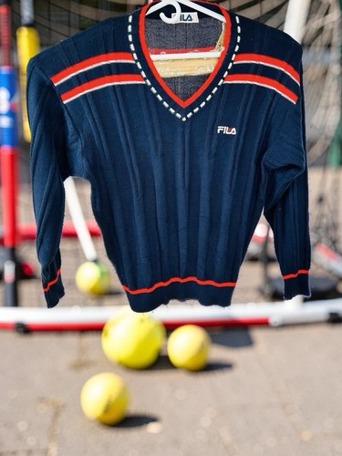 Vtg fila bjorn - , wool