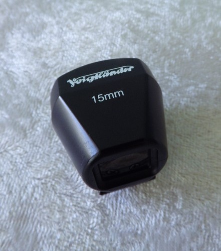 Voigtlander 15mm optical view