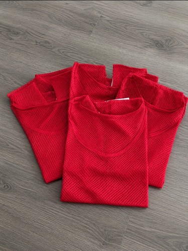 Red mesh sports training - sports,
