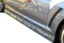 KBD Body Kits MS 2 Pc Polyurethane Side Skirts For Mazda RX8 2004-2008