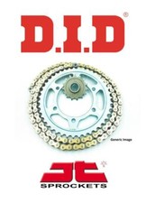 Suzuki DR650 SE 96-20 DID VX3 Gold X-Ring Chain & JT (-1/+1) Sprocket Kit