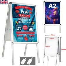 A2 Pavement Sign Poster Snap