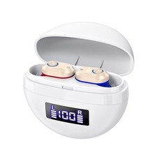 Rechargeable Hearing Aids for Seniors Invisible In Ear Digital Sound Amplifier 