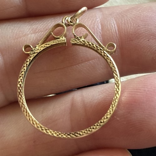Vintage 9ct gold - vintage, half