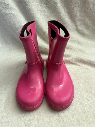 Ugg pink wellies - girls, uk