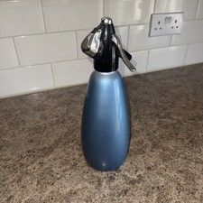 Light Blue Vintage Soda Syphon