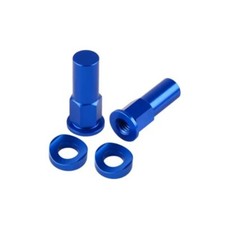 Rim Lock Nut Bolt Blue Set for