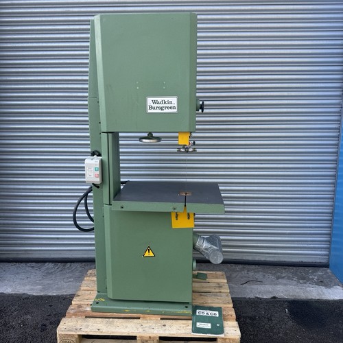 Wadkin bursgreen bandsaw 3 - bandsaw,
