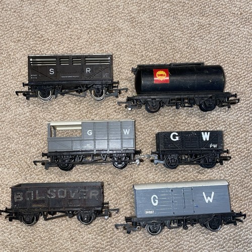 Six hornby gauge rolling - six,