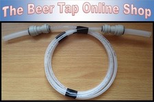 3/16" Beer Line & 3/8" Pipe for Beer Tap & Keg. Will Fit 3/8" JG or 1/4" Barb.