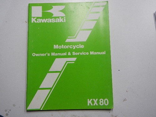1985 kawasaki kx80 owners - kawasaki,