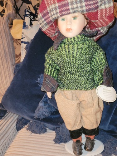 Porcelain doll called robin - porcelain,
