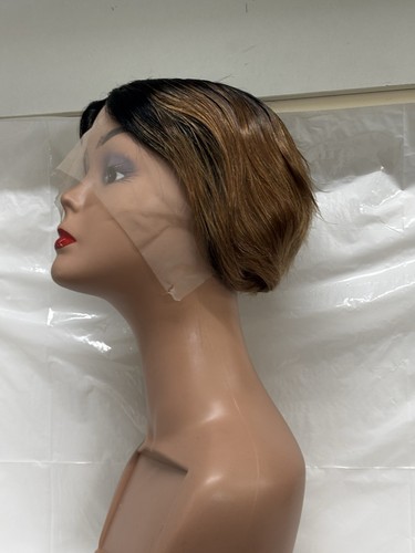 Women short bob human hair - short,