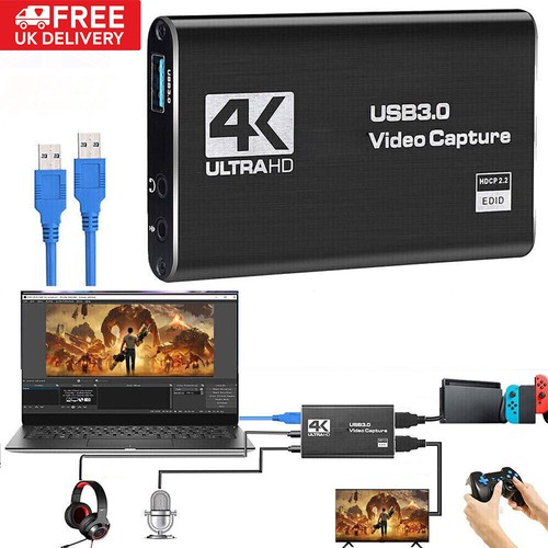 Audio video capture card - 4k,