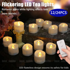 12/24Pcs LED Tea Lights