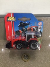 Massey Ferguson Tractor Front Loader 3" Model Toy Clarkson’s Farm  Kaleb New