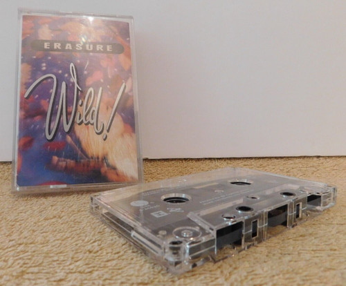 Erasure wild cassette tape - erasure,