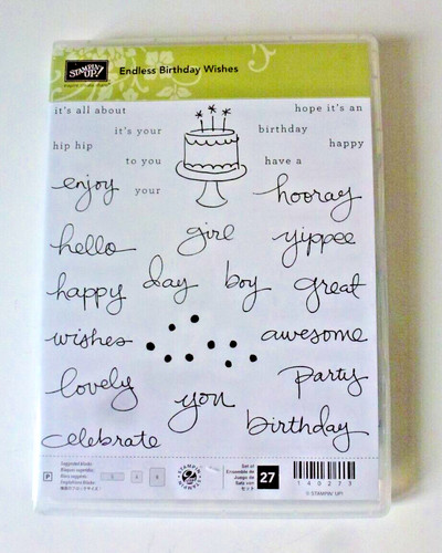 Stampin clear stamp set - stampin,