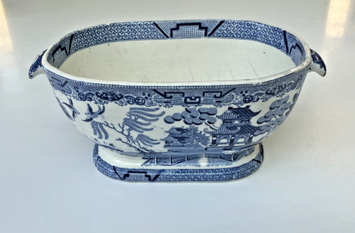 Antique blue white willow - antique,