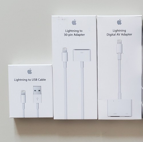 Apple lightning adapters - lightning,