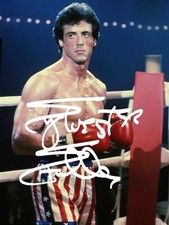 Sylvester Stallone Signed