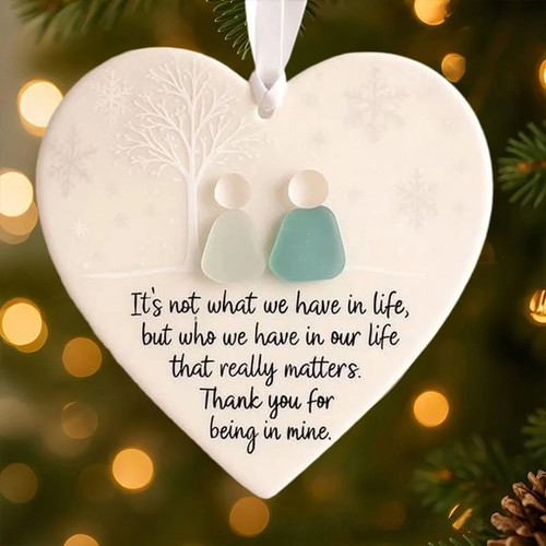 Heart shaped sea glass - sea,