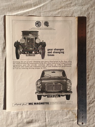 Magnette original - mg,