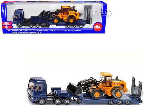 Man truck low loader - w/low, trailer