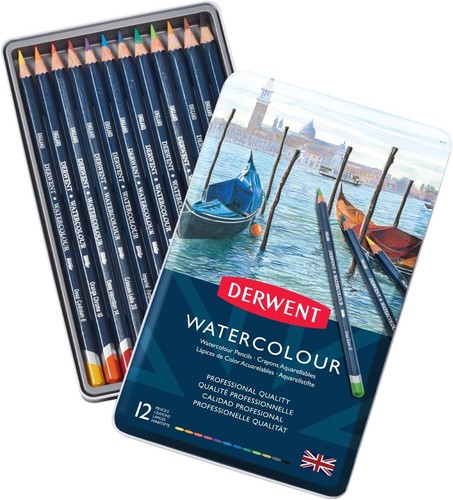 Derwent watercolour pencils - derwent,