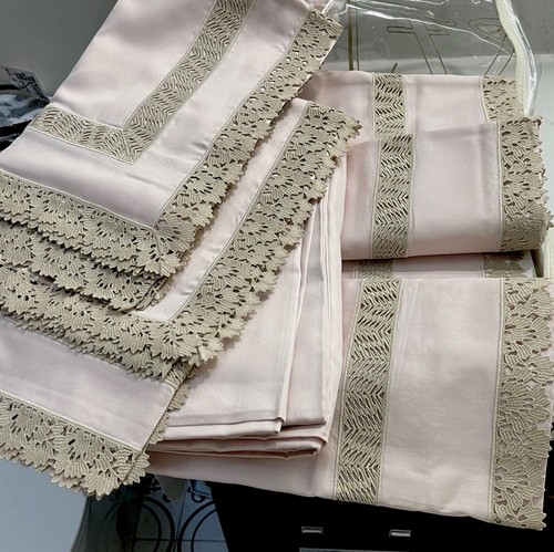 3300 frette italy nwt 4pc - frette,