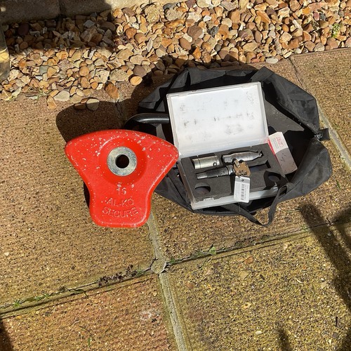 Alko caravan wheel lock - caravan,