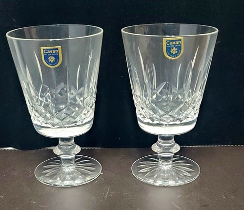 Pair cavan irish crystal stem - pair,