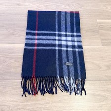 Authentic Burberry nova check 100% lambswool premium scarf