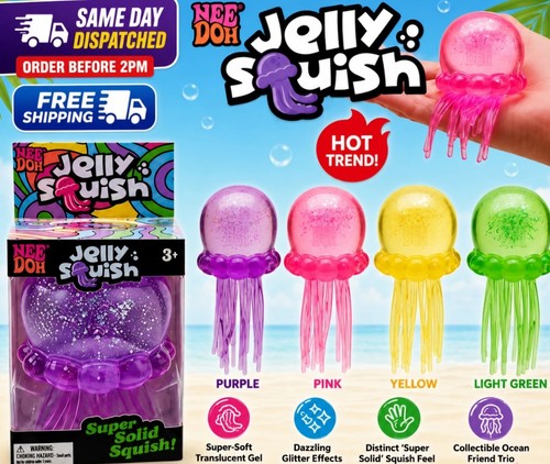 Needoh jellyfish jelly squish - needoh,
