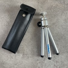 Velbon Mini Aluminium Camera Tripod In Black Case Excellent Condition
