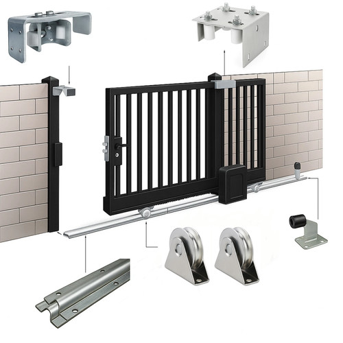 Premium sliding gate - gate, hardware