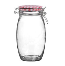 Glass Storage Clip Top Jars