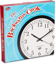 Tobar Backwards Wall Clock