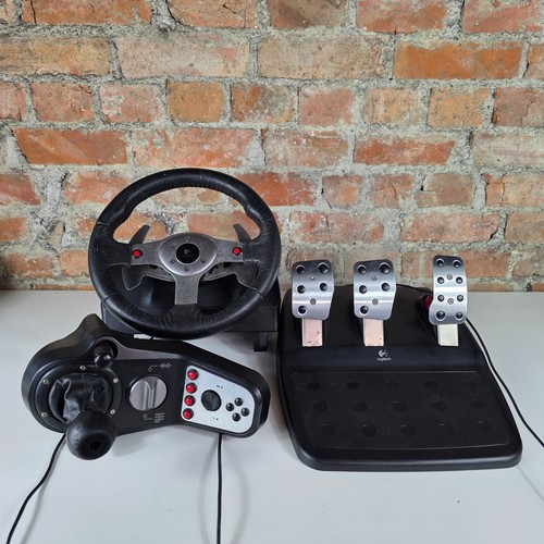 Logitech g25 racing steering - logitech,